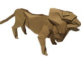 The Origami Lion King