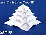 Origami Christmas Tree 3D