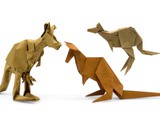 A Mob of Origami Kangaroos to Fold