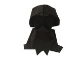 An Origami Darth Vader for Star Wars Day