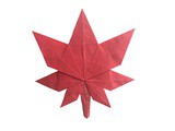 Fold An Origami Maple Leaf for Canada’s Birthday