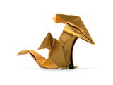 Origami Baby Dragon by Daniela Carboni