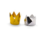 Two Origami Crowns