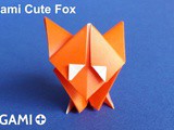 Origami Cute Fox