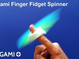 Origami Finger Fidget Spinner
