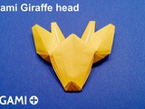 Origami Giraffe head