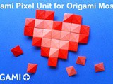 Origami Pixel Unit for Origami Mosaics