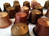 Copper jewellery made from nespresso capsules