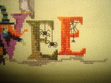 Hallowe'en and Christmas Stitching and Easter too